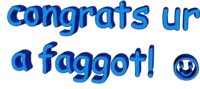 Emoji Award given by @hardlucid: "congrats"